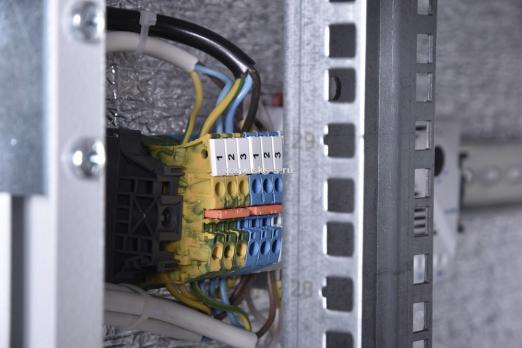 Шкаф уличный всепогодный напольный укомплектованный 12U  (Ш700 x Г900), комплектация Т1-IP54