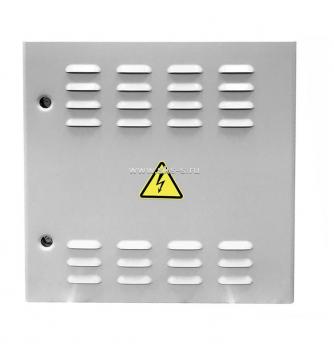 Шкаф уличный всепогодный настенный укомпл. 12U (Ш600 x Г300), нерж. сталь, комплектация Т1-IP54