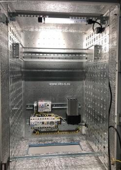 Шкаф уличный всепогодный настенный укомпл. 12U (Ш600 x Г300), нерж. сталь, комплектация Т1-IP54