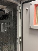 Шкаф уличный всепогодный настенный укомпл. 18U (Ш600 x Г500), нерж. сталь, комплектация Т1-IP54