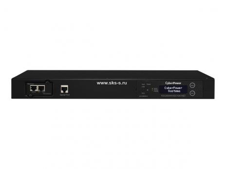 ATS CyberPower 1U type, 16Amp, plug IEC 320 C20, (8) IEC 320 C13 (2) IEC 320 C19
