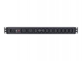 PDU CyberPower  PDU20BHVIEC12Ra 1U type, 16Amp, plug IEC 320 C20, (10) IEC 320 C13 (2) IEC 320 C19
