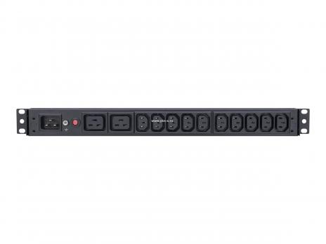 PDU CyberPower  PDU20BHVIEC12Ra 1U type, 16Amp, plug IEC 320 C20, (10) IEC 320 C13 (2) IEC 320 C19