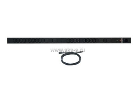 PDU CyberPower 0U type, 10Amp, plug IEC 320 C14, (16) IEC 320 C13 (4) IEC 320 C19