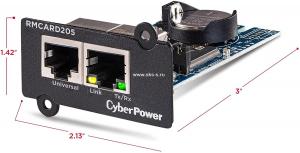 SNMP карта для однофазных ИБП PR, OLS и трехфазных OLS3S (p.n.1U0-0000050-00G)