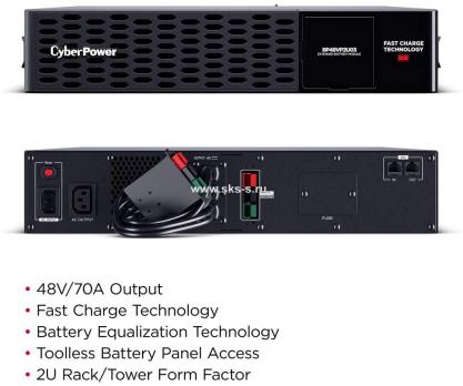 ВБМ CyberPowe BP48VP2U03 EU для PR22000ERTXL2U, PR30000ERTXL2U (12V / 6AH х 8) встроенное ЗУ