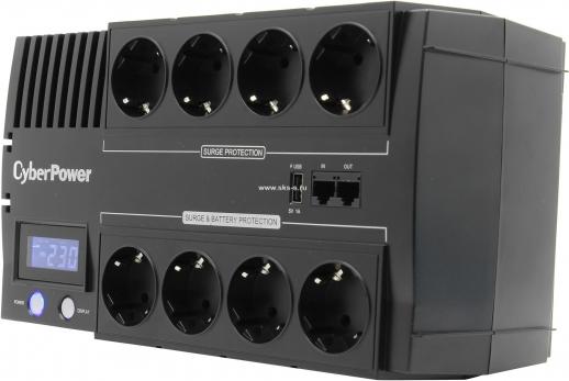 ИБП CyberPower Line-Interactive BR1200ELCD 1200VA/720W USB/RJ11/45 (4+4 EURO)