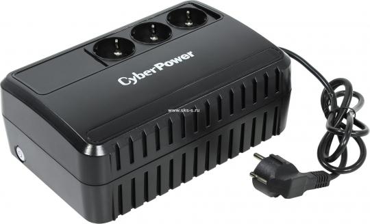 ИБП CyberPower Line-Interactive BU725E 725VA/390W (3 EURO)
