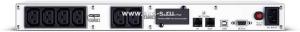 ИБП CyberPower Line-Interactive OR600ELCDRM1U 600VA/360W USB/RS-232/SNMPslot /RJ11/45 (4+2 IEC С13)
