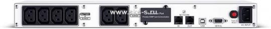 ИБП CyberPower Line-Interactive OR600ELCDRM1U 600VA/360W USB/RS-232/SNMPslot /RJ11/45 (4+2 IEC С13)