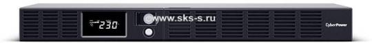 ИБП CyberPower Line-Interactive OR600ELCDRM1U 600VA/360W USB/RS-232/SNMPslot /RJ11/45 (4+2 IEC С13)