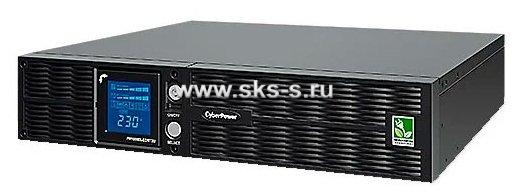 ИБП CyberPower Line-Interactive PLT1000ELCDRT2U 1000VA/900W USB/RS-232/EPO/SNMPslot (8 IEC С13)