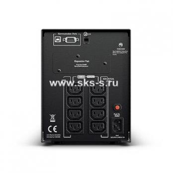 ИБП CyberPower Line-Interactive PR1000ELCD 1000VA/900W USB/RS-232/EPO/SNMPslot (8 IEC С13)