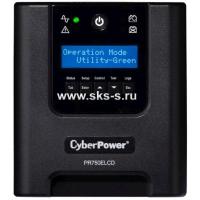 ИБП CyberPower Line-Interactive PR750ELCD 750VA/675W USB/RS-232/EPO/SNMPslot (6 IEC С13)