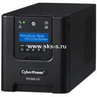 ИБП CyberPower Line-Interactive PR750ELCD 750VA/675W USB/RS-232/EPO/SNMPslot (6 IEC С13)