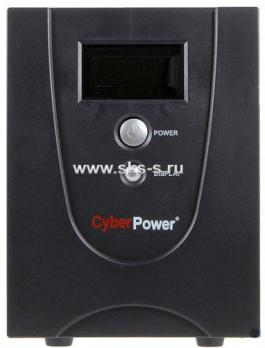 ИБП CyberPower Line-Interactive VALUE1200ELCD 1200VA/720W USB/RS-232/RJ11/45 (4 EURO)