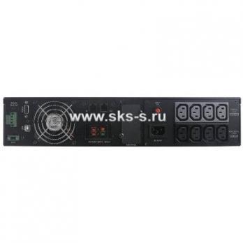 ИБП CyberPower Online OL1000ERTXL2U 1000VA/900W USB/RS-232/Dry/EPO/SNMPslot/RJ11/45/ВБМ (8 IEC С13)