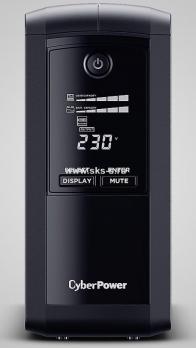 ИБП Line-Interactive CyberPower VP1000EILCD 1000VA/550W USB/RS-232/RJ11/45  (6 IEC С13)