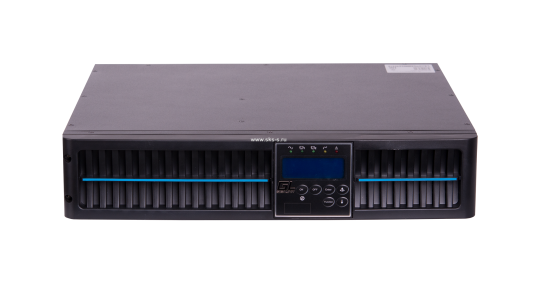 Источник бесперебойного питания 2000VA/1800W без батарей (1/1 однофазный) ток заряда 10A, глубина 600 мм