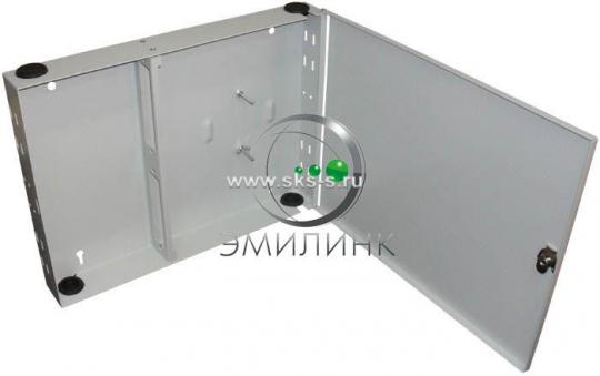 Кросс настенный, предсобранный, 10 портов LC/UPC duplex, 62.5/125 мкм (планки, сплайс-кассета, пигтейлы, КДЗС, адаптеры)