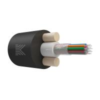 Оптический кабель Дроп-круглый 12 волокон 1.5 кН SM 9/125 G.657.A1 полиэтилен с центральной трубкой усилен стеклопрутками