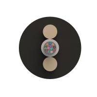 Оптический кабель Дроп-круглый 12 волокон 5 кН SM 9/125 G.657.A1 полиэтилен с центральной трубкой усилен стеклопрутками
