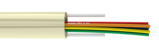 ВО кабель универсальный, свободные волокна, SM 9/125, 12В, LSZH нг(А)-HFLTx