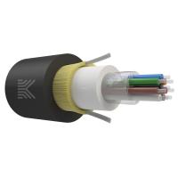 Оптический кабель Дроп-круглый 8 волокна 1 кН SM 9/125 G.657.A1 с центральной трубкой упрочняющей силовой элемент арамидные нити нг(А)-HF