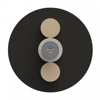 Оптический кабель Дроп-круглый 2 волокна 5 кН SM 9/125 G.657.A1 полиэтилен с центральной трубкой усилен стеклопрутками