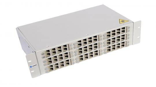 Оптический кросс (бокс) 19", 3U, до 72 портов