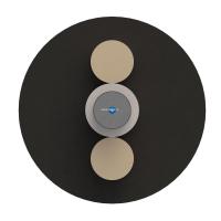 Оптический кабель Дроп-круглый 1 волокно 5 кН SM 9/125 G.657.A1 полиэтилен с центральной трубкой усилен стеклопрутками