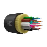 Оптический кабель IN/OUT, OS2, 9/125, 12 волокон, LSZH, цвет черный
