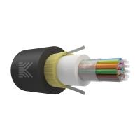 Оптический кабель Дроп-круглый 16 волокон 1 кН SM 9/125 G.657.A1 с центральной трубкой упрочняющей силовой элемент арамидные нити полиэтилен
