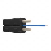 Кабель оптический FTTH, 1 волокно, G657A1, усилен стеклопрутками (черный)