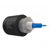 Оптический кабель Экспресс-Дроп абонентский 1 волокно 1 кН SM 9/125 G.657.A1 нг(А)-HF абонентский с центральной трубкой усилен стеклонитями
