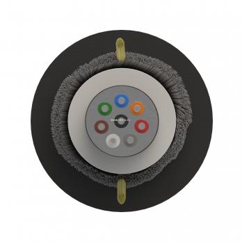 Оптический кабель Дроп-круглый 8 волокон 1 кН SM 9/125 G.657.A1 с центральной трубкой упрочняющей силовой элемент стеклонити нг(А)-HF
