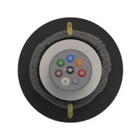 Оптический кабель Дроп-круглый 8 волокон 1 кН SM 9/125 G.657.A1 с центральной трубкой упрочняющей силовой элемент стеклонити полиэтилен