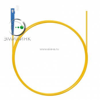 Шнур оптический pt SC/UPC 9/125мкм 1.5м LSZH