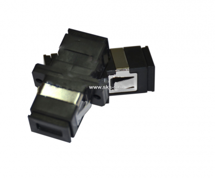 Оптическая розетка SC sm/mm Black