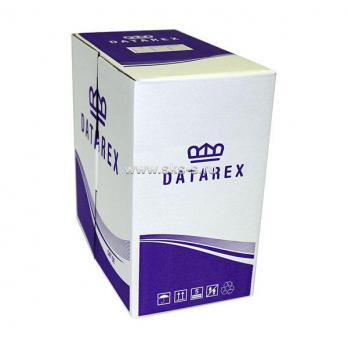 Кабель категории 5е, 4 пары U/UTP, 24AWG, PE, черный, внешний, коробка 305