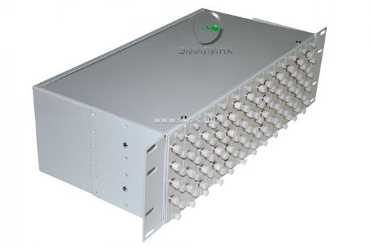 Кросс 19", предсобранный 3U, 96 портов FC/UPC, 50/125 мкм (планки, сплайс-кассета 3шт, пигтейлы, КДЗС, адаптеры)