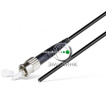 Шнур оптический pt ST/UPC 9/125мкм 1.5м черный LSZH