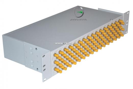 Кросс 19", предсобранный 2U, 96 портов ST/UPC, 9/125 мкм (сплошная панель, сплайс-кассета 3шт, пигтейлы, КДЗС, адаптеры)