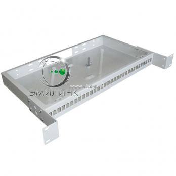 Кросс 19", предсобранный 1U, 32 порта LC/UPC duplex, 50/125 мкм ОМ4 (сплошная панель, сплайс-кассета 2шт, пигтейлы, КДЗС, адаптеры)