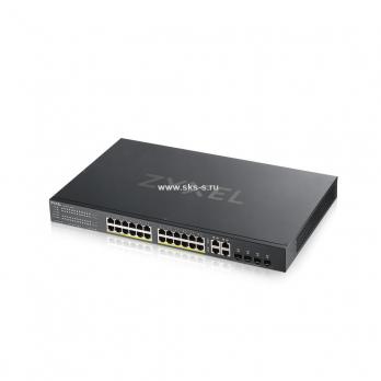 Гибридный Smart L2 коммутатор PoE+ Zyxel NebulaFlex GS1920-24HPv2 [GS192024HPV2-EU0101F]