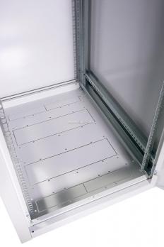 Шкаф телекоммуникационный напольный ЭКОНОМ 42U (600 x 800) дверь перфорированная 2 шт.