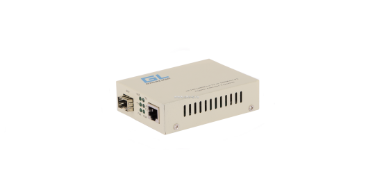 Медиаконвертер GIGALINK UTP 10/100/1000Мбит/с в SFP 1000Мбит/с LFP