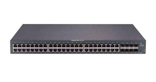 Управляемый коммутатор L3 GIGALINK уровня 3, 48 портов 100/1000BaseT, 8 портов SFP+ 10G BaseX,