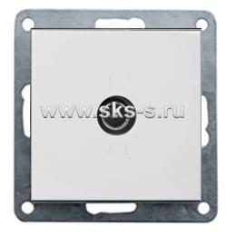 Накладка розетки TV  (белый) LK80