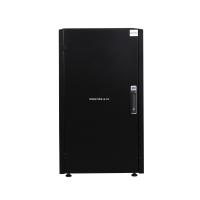 Шкаф напольный, телекоммуникационный 19", 26U 600х1000, передняя дверь металл, задняя стенка сплошная, металл, черный
